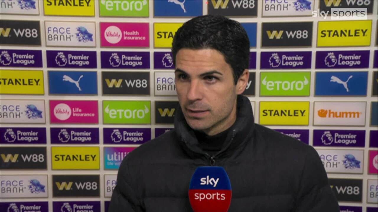 Mikel Arteta apologises for 'unacceptable' Arsenal performance in 3-0  defeat to Crystal Palace | Football News | Sky Sports