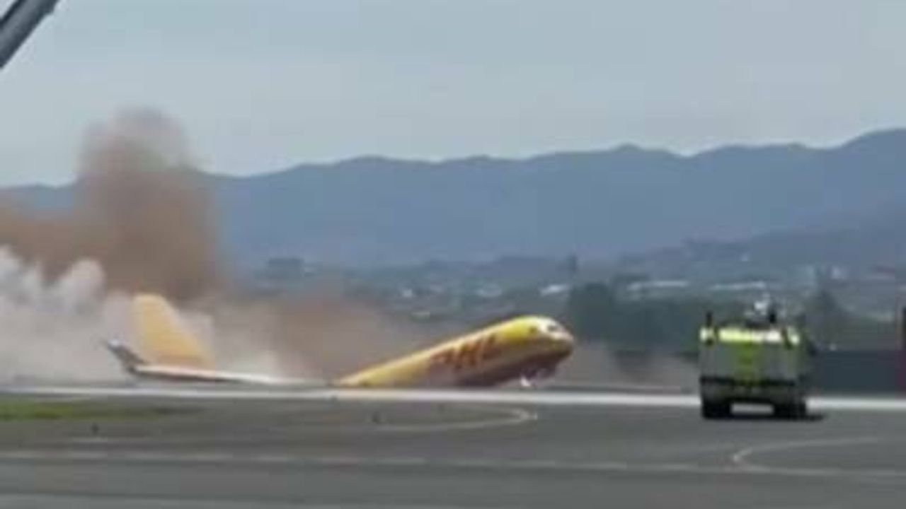 Rica costa dhl plane crash cargo DHL cargo