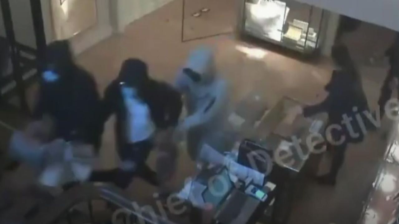 Chanel robbery: CCTV captures moment $200,000 in merchandise was stolen  from New York store | US News | Sky News