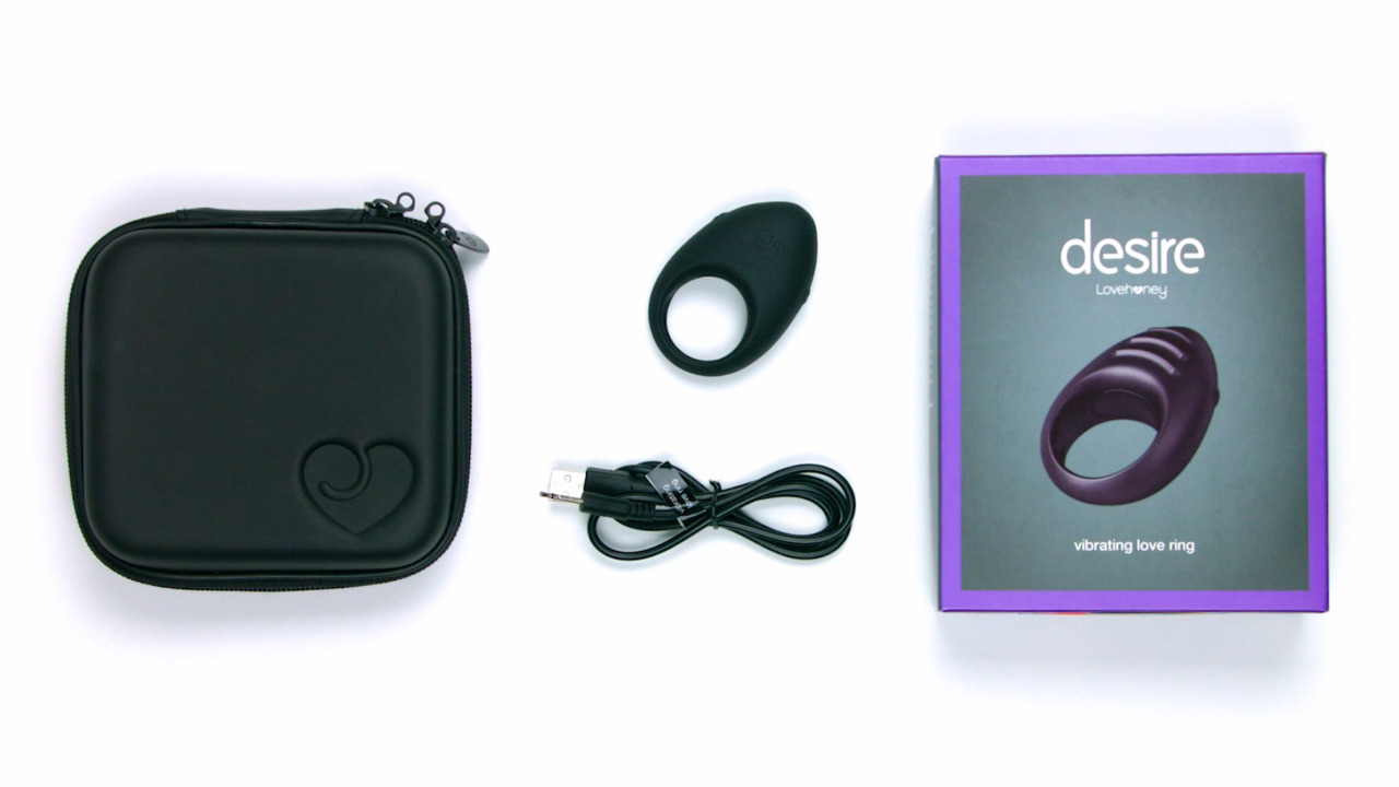 Desire Luxury Rechargeable Vibrating Cock Ring - Lovehoney US