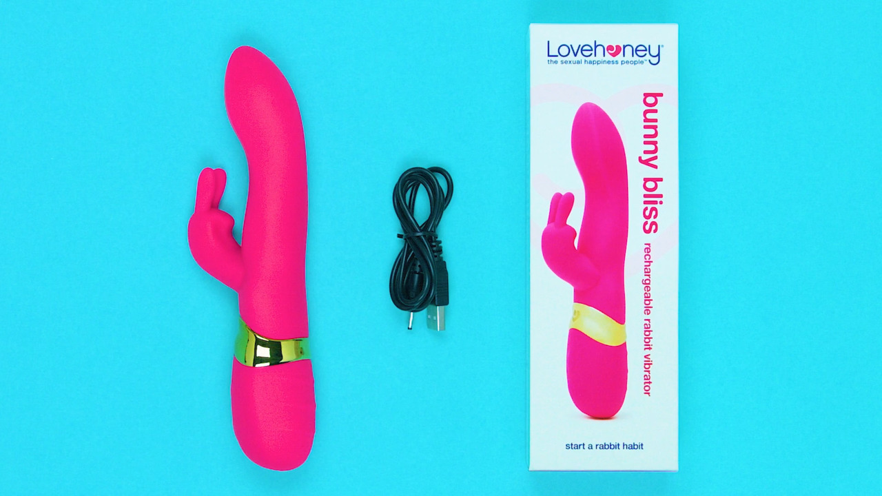 Lovehoney Bunny Bliss Rechargeable G-Spot Rabbit Vibrator - Lovehoney US