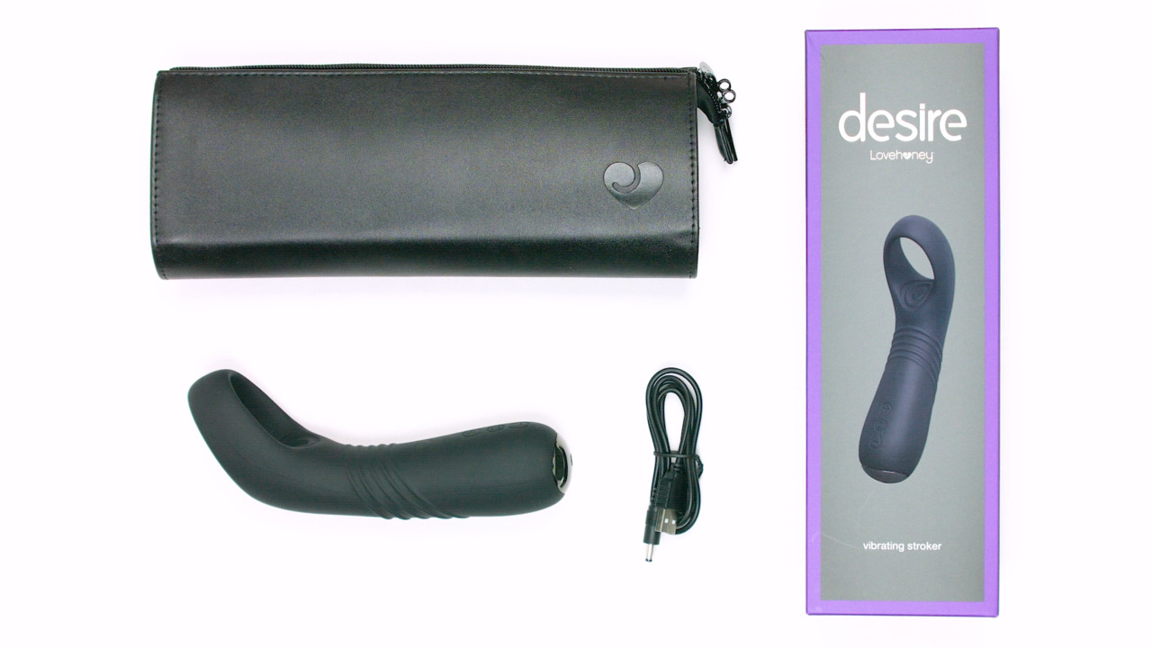 Desire Luxury 20 Function Vibrating Male Stroker - Lovehoney US