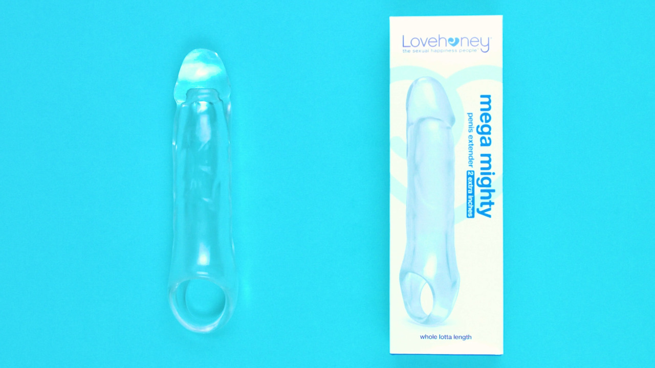 Lovehoney Mega Mighty 2 Extra Inches Penis Extender with Ball Loop image