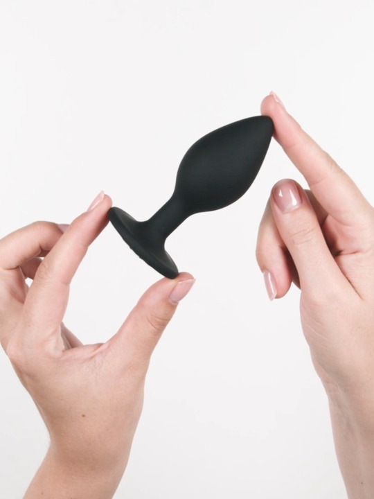Lovehoney Jewelled Silicone Medium Butt Plug 3.5 Inch