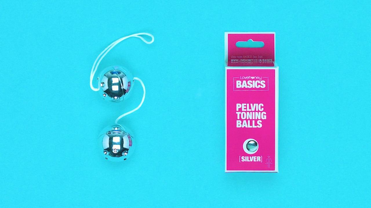 BASICS Silver Jiggle Balls 2oz - Lovehoney US