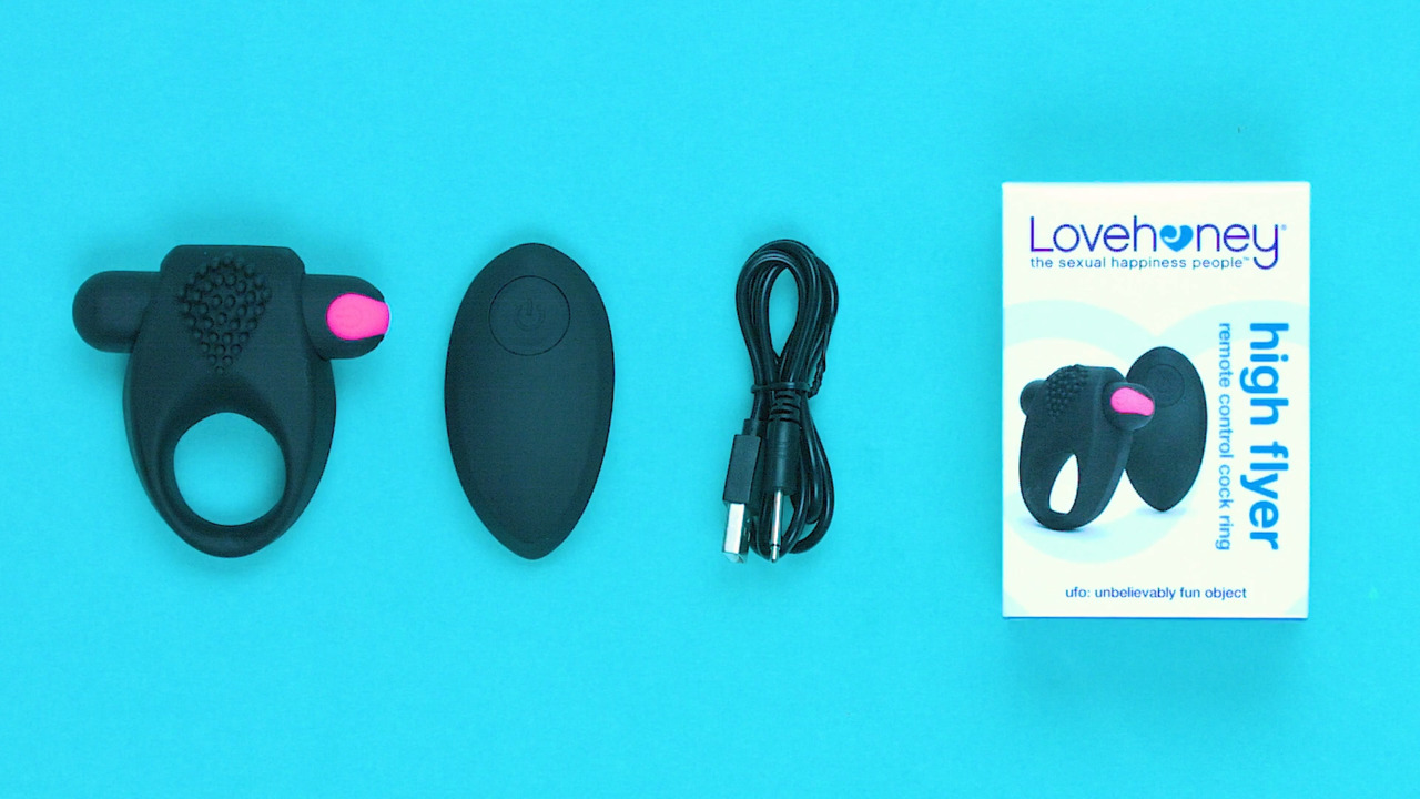 Lovehoney High Flyer 10 Function Remote Control Cock Ring - Lovehoney US