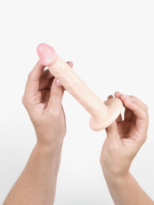 Lifelike Lover Basic Slimline Realistic Anal Dildo 6 Inch