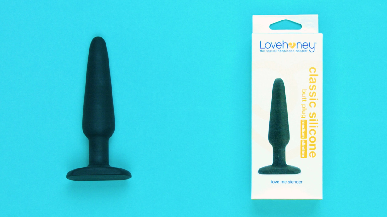 Lovehoney Classic Silicone Slimline Medium Butt Plug - Lovehoney US