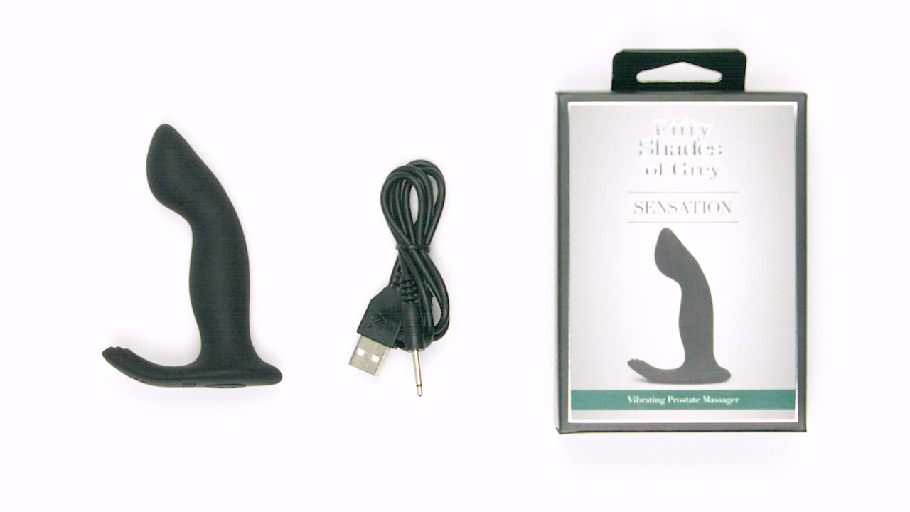 Fifty Shades of Grey Sensation Rechargeable P-Spot Vibrator - Lovehoney US