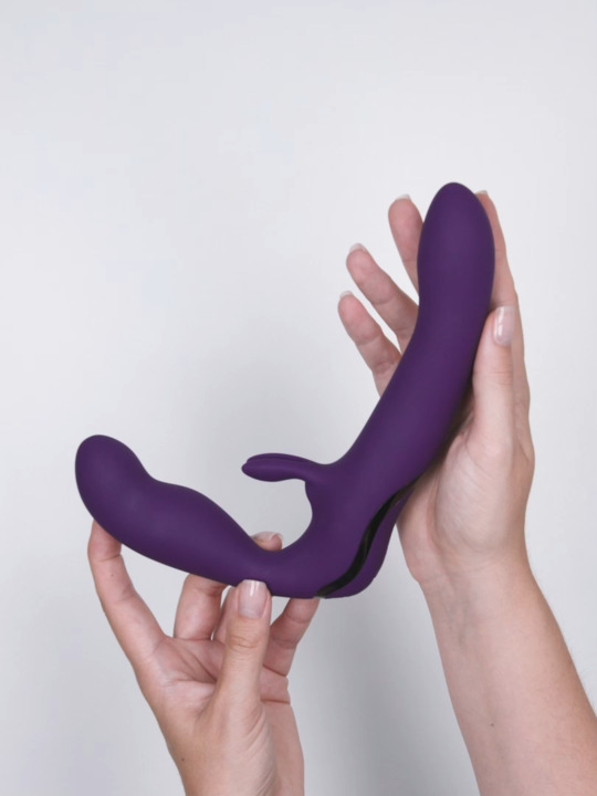 Lovehoney Desire Luxury Rechargeable Vibrating Strapless Strap-On Dildo