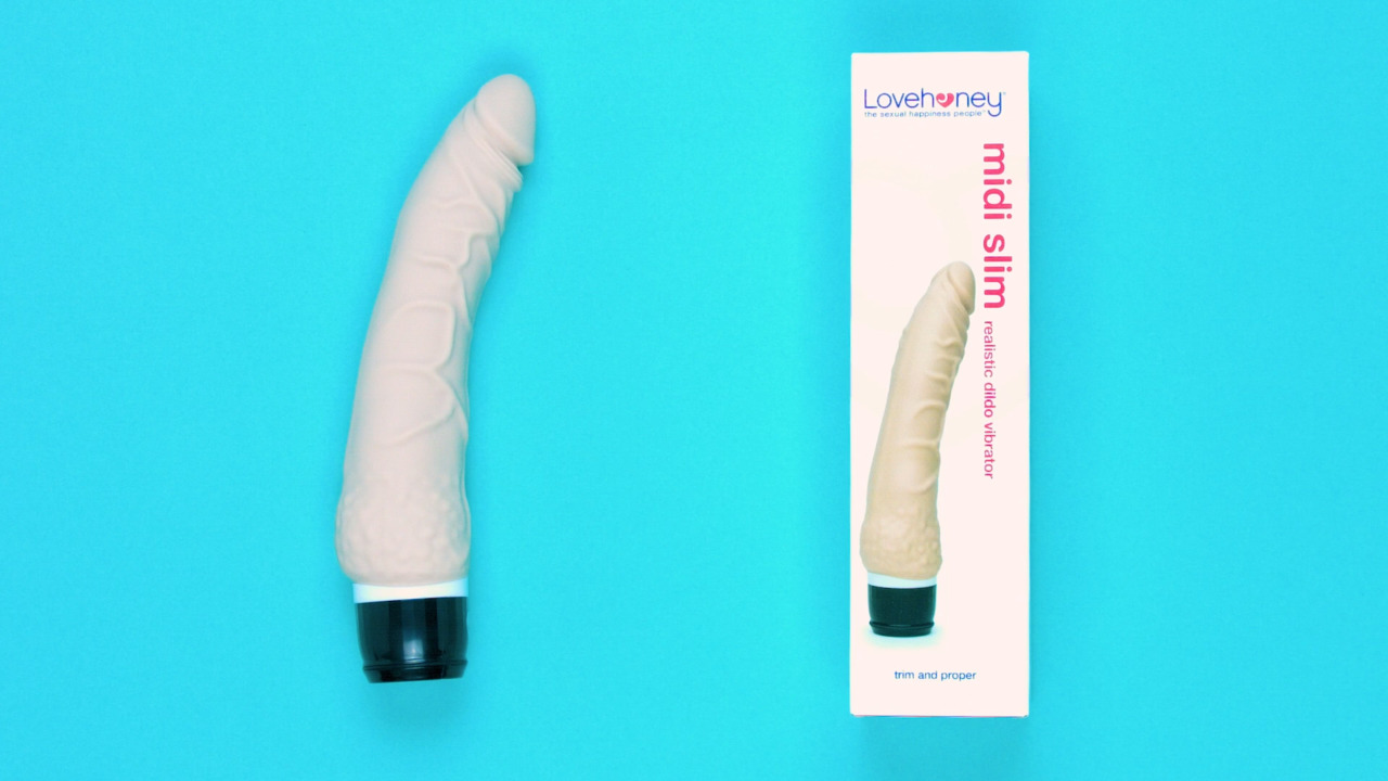 Lovehoney Silicone 7 Function Slim Realistic Dildo Vibrator 6.5 Inch |  Lovehoney