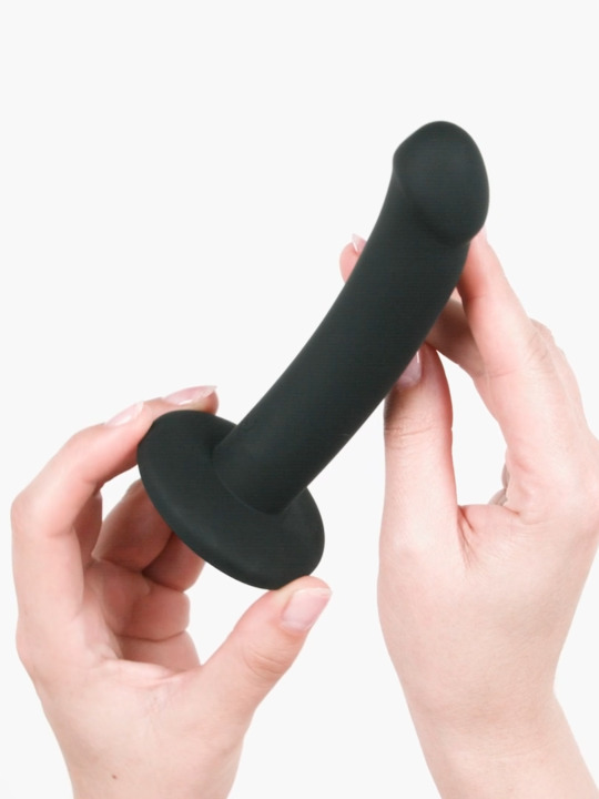 Lovehoney Curved Silicone Suction Cup Dildo 5.5 Inch