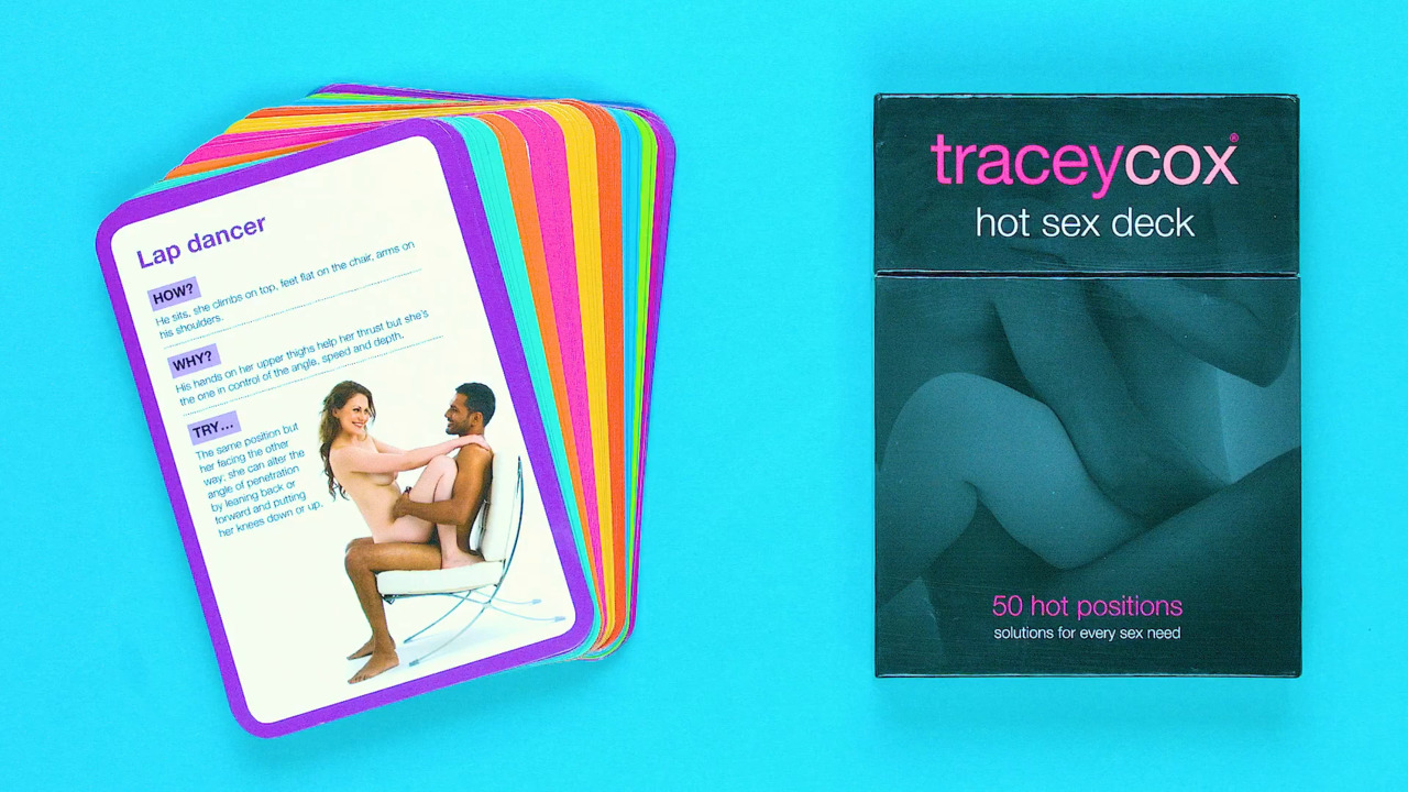 Tracey Cox Supersex Sex Position Card Deck (50 Cards) - Lovehoney AU