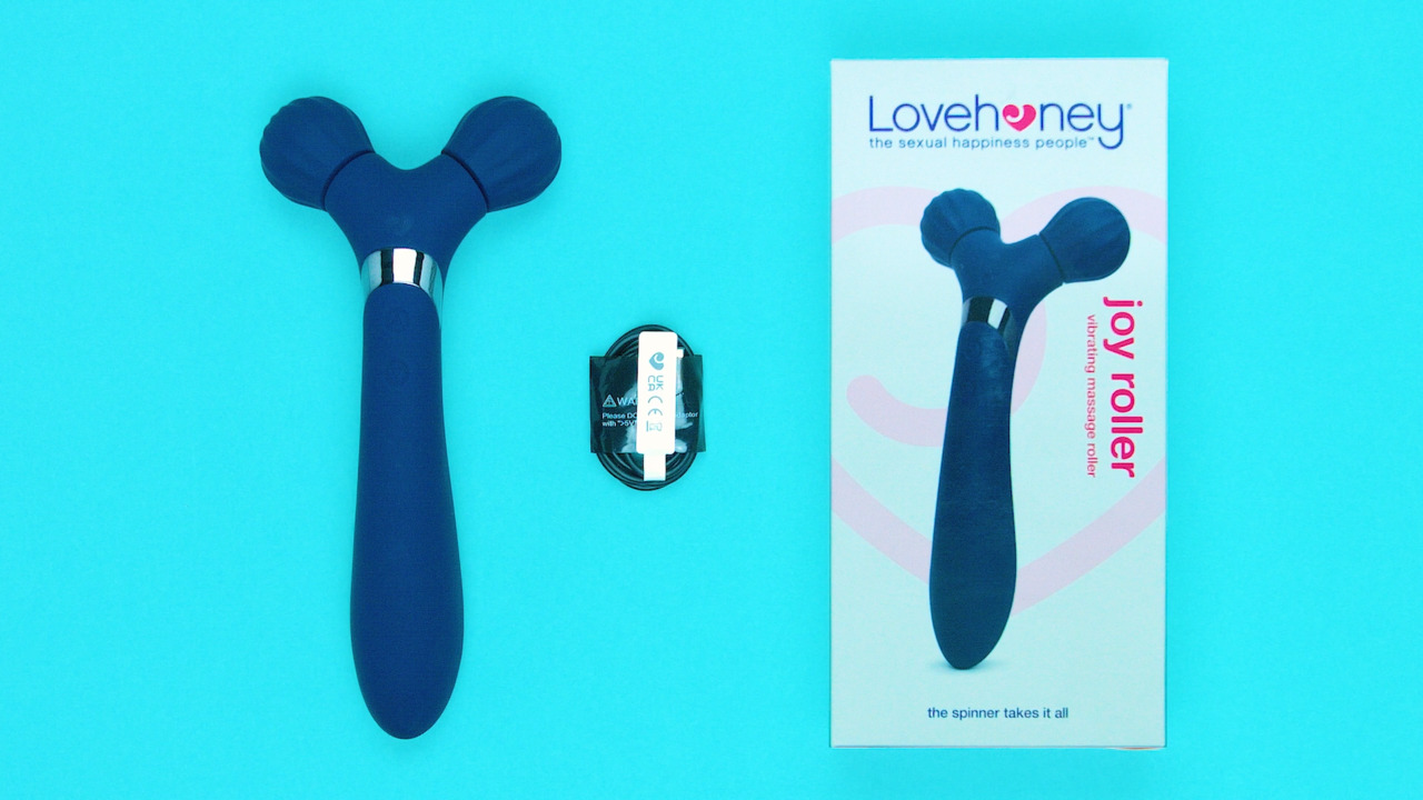 Lovehoney Joy Roller Rechargeable Double-Ended Vibrating Massager |  Lovehoney UK