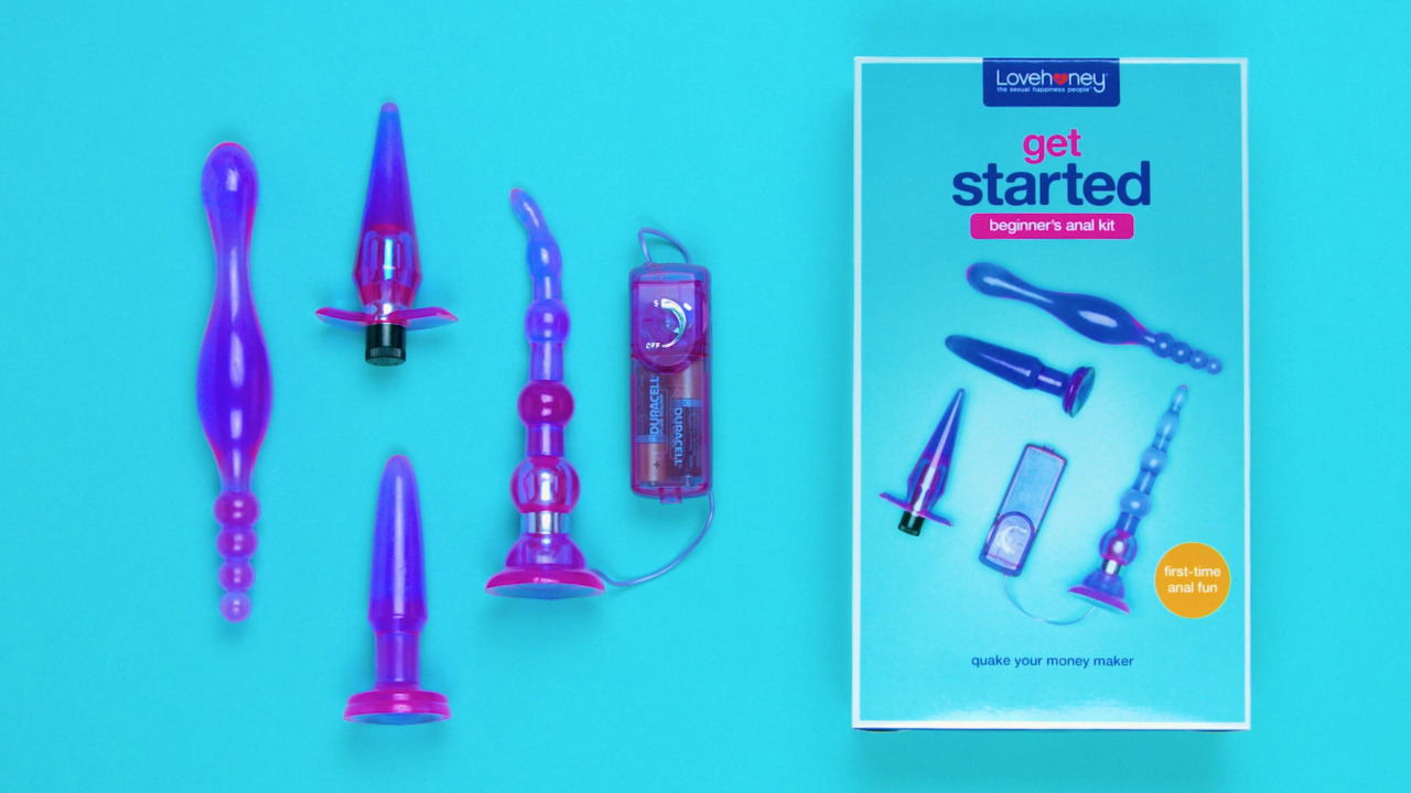 Lovehoney Get Started Beginner s Anal Kit 4 Piece Lovehoney CA