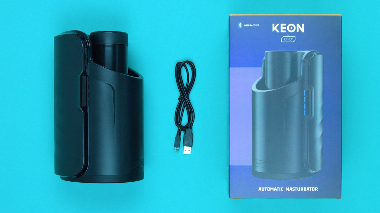 Keon by Kiiroo Interactive Male Masturbator Combo Set - Lovehoney US