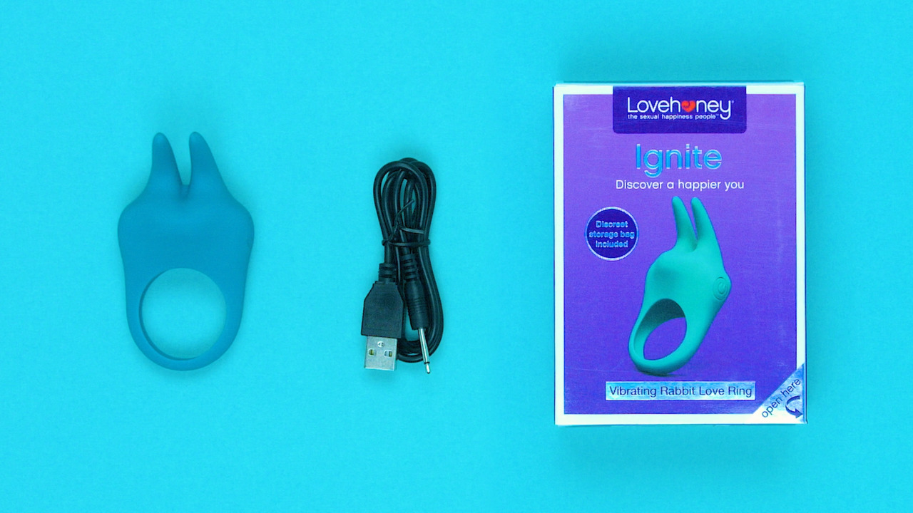 Lovehoney Ignite 20 Function Vibrating Rabbit Love Ring - Lovehoney US