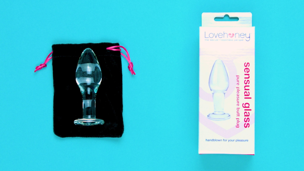 Lovehoney Pure Pleasure Sensual Glass Butt Plug - Lovehoney US