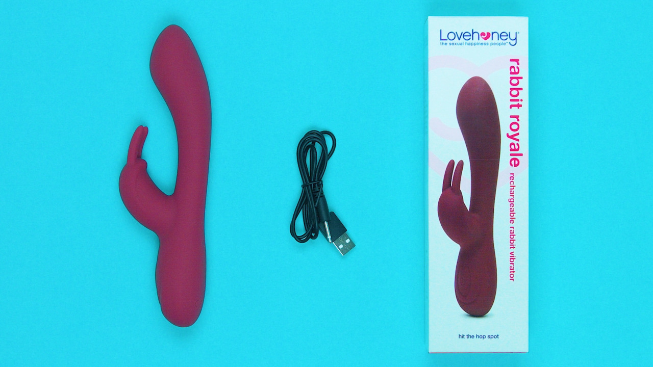 Lovehoney Rabbit Royale Rechargeable Silicone Rabbit Vibrator - Lovehoney US