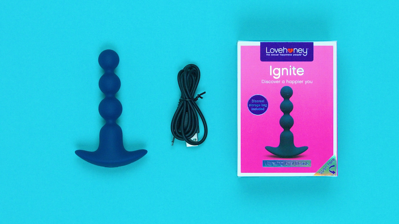 Lovehoney Ignite 20 Function Vibrating Anal Beads - Lovehoney US