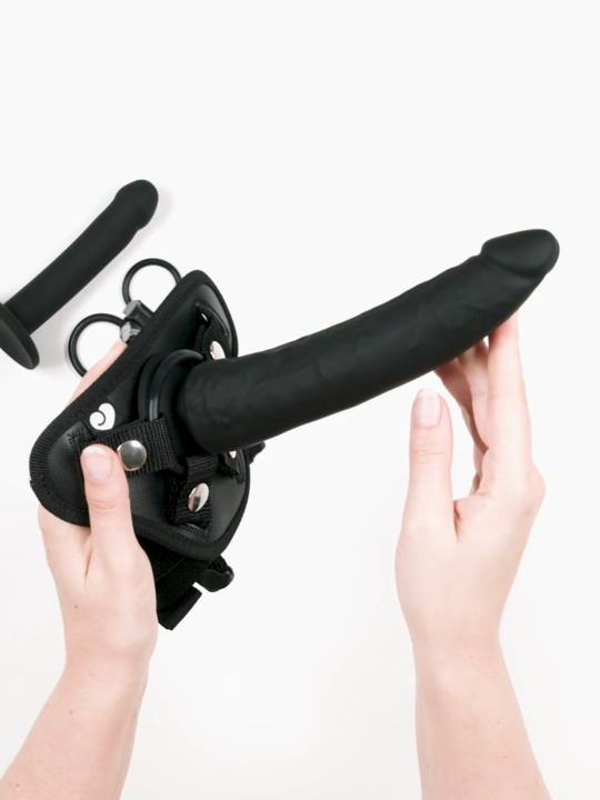 Lovehoney Deluxe Strap-On Harness Kit with 2 Silicone Dildos