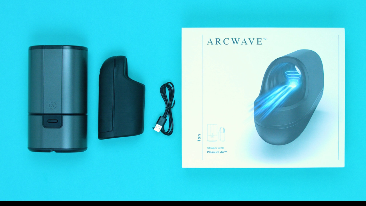 Arcwave Ion Pleasure Air Smart Silence Male Masturbator - Lovehoney US