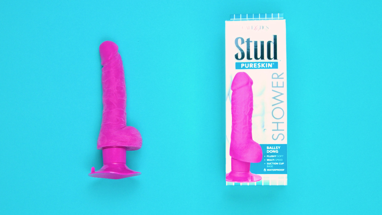 Shower Stud Realistic Suction Cup Dildo Vibrator with Balls 6 Inch -  Lovehoney AU