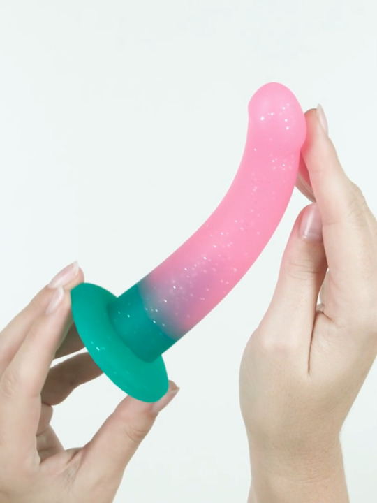 Lovehoney Glitter Silicone Dildo 6 Inch