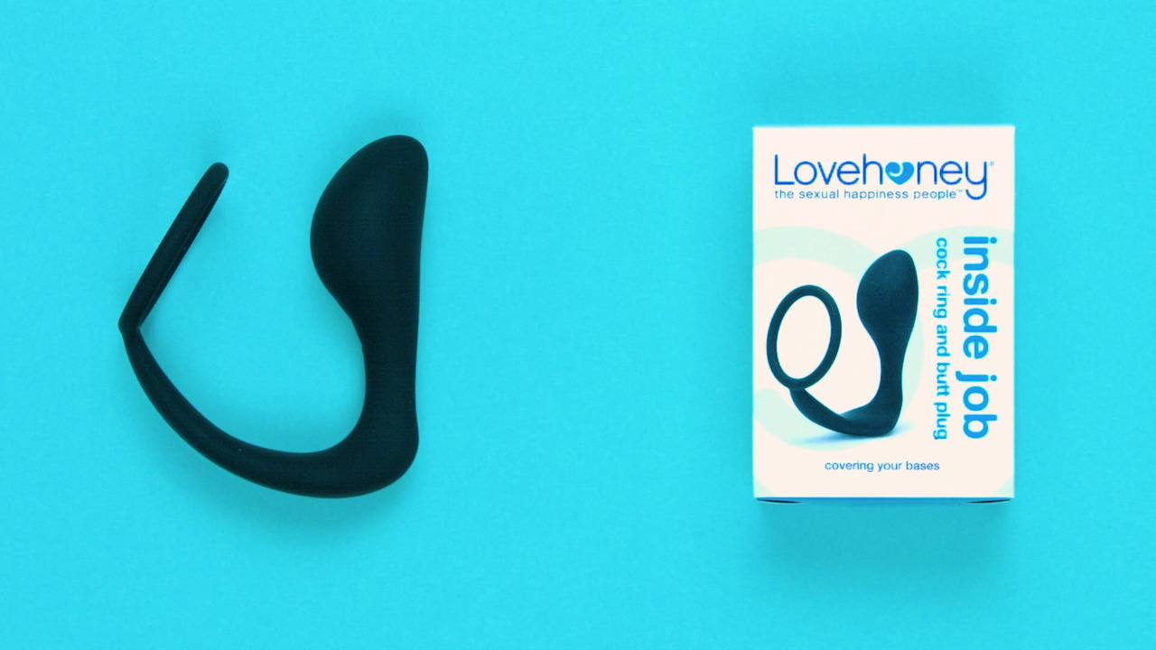 Lovehoney Inside Job Silicone Cock Ring and Butt Plug - Lovehoney US