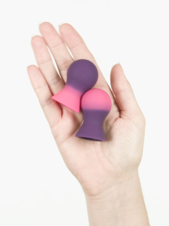 Lovehoney Colourplay Colour-Changing Silicone Nipple Suckers