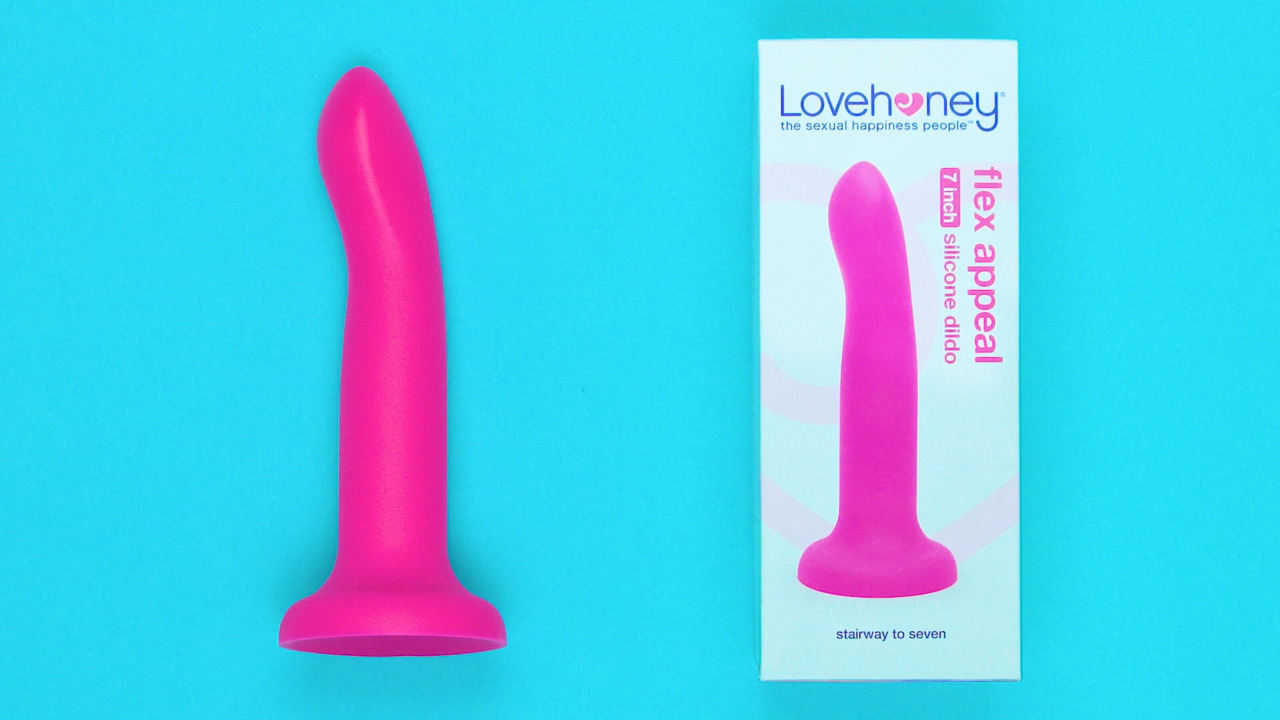 Lovehoney Flex Appeal Liquid Silicone Suction Cup Dildo 7 Inch