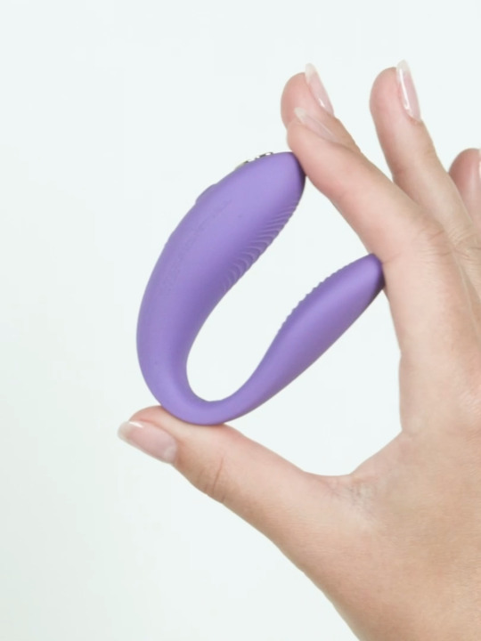 We-Vibe Sync Go App Controlled Rechargeable Clitoral and G-Spot Vibrator