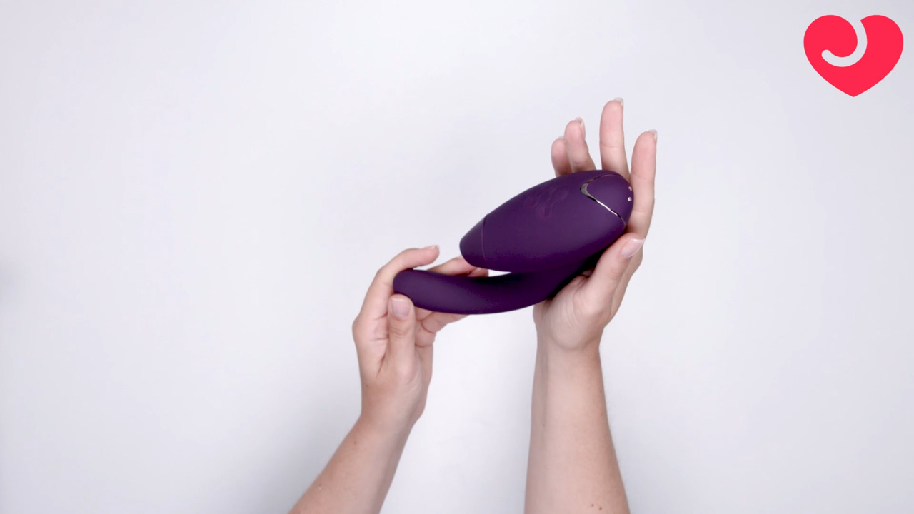 Womanizer X Lovehoney InsideOut Rechargeable G-Spot and Clitoral Stimulator  - Lovehoney