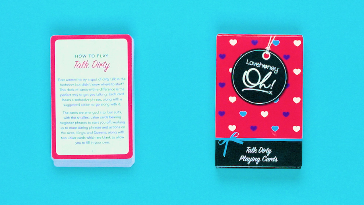 Lovehoney Oh! Talk Dirty Playing Cards | Lovehoney UK