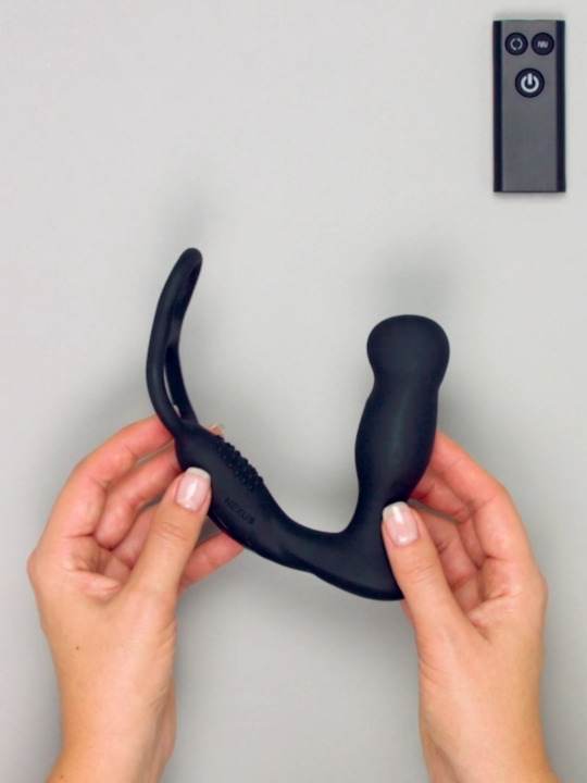 Nexus Revo Embrace Remote Control Rotating Double Cock Ring Prostate Massager