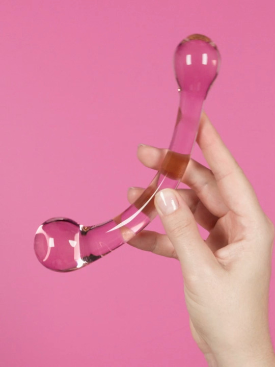 Lovehoney Sensual Glass Double-Ended G-Spot Dildo