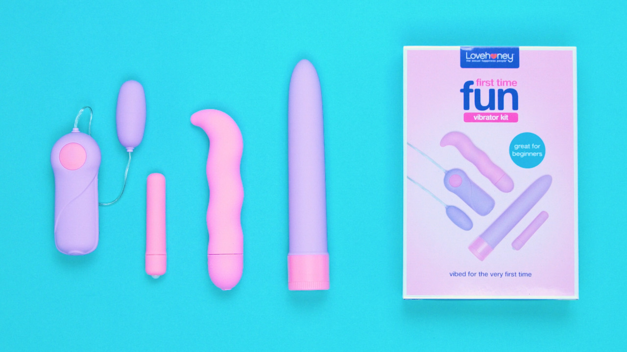 Lovehoney First Time Fun Vibrator Starter Kit (4 Piece) - Lovehoney US