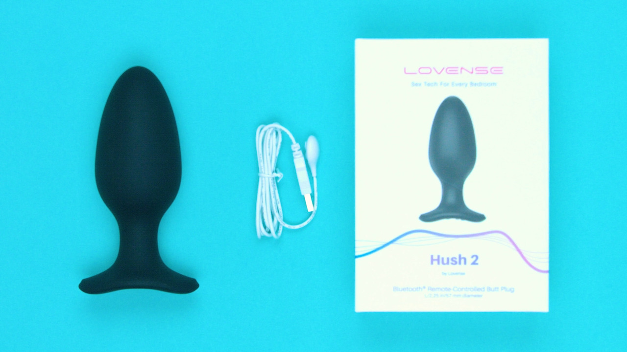 Lovense Hush 2 Large App Controlled Rechargeable Vibrating Butt