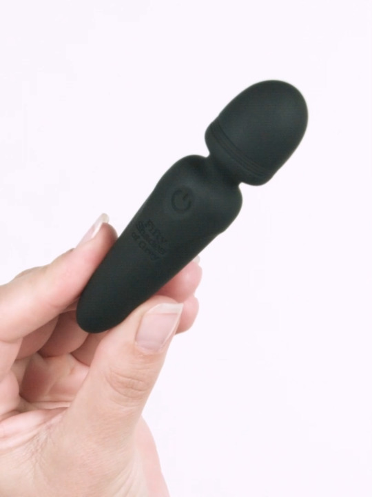 lomg distance sex toy Fifty Shades of Grey Sensation Rechargeable Mini Wand Vibrator