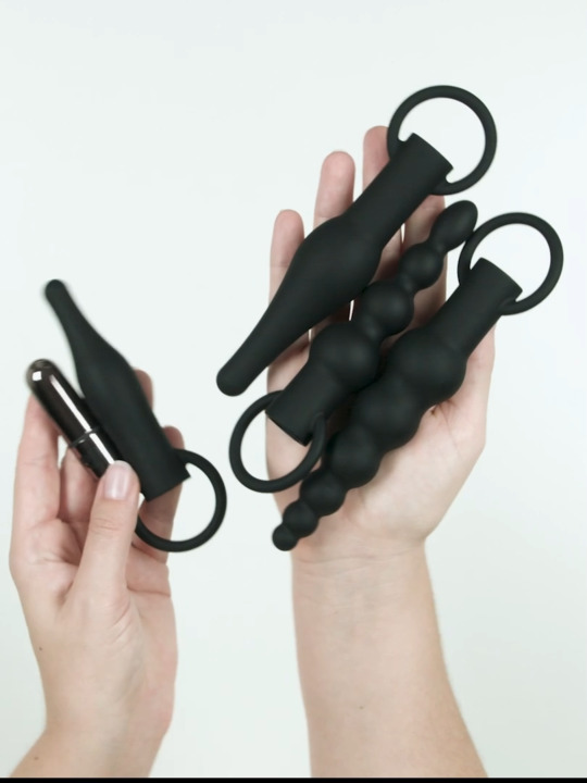 Lovehoney The Booty Bunch Rechargeable Vibrating Butt Plug Set (5 Piece)