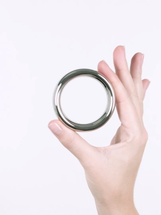 Cockring En Acier Donut Slave - Marque RougeCuir - Neuf - Garantie 1 An - Sans Phtalate