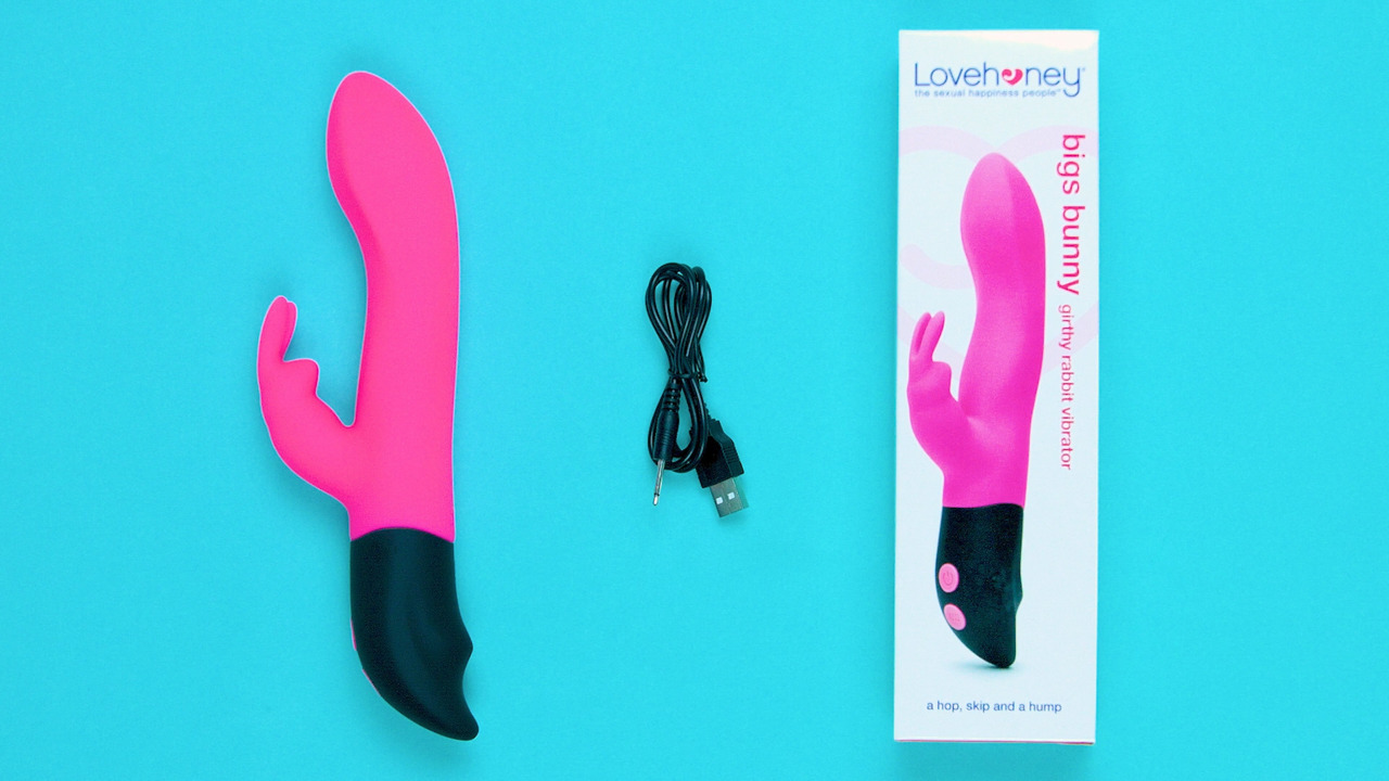 Lovehoney Bigs Bunny Girthy Rechargeable Rabbit Vibrator