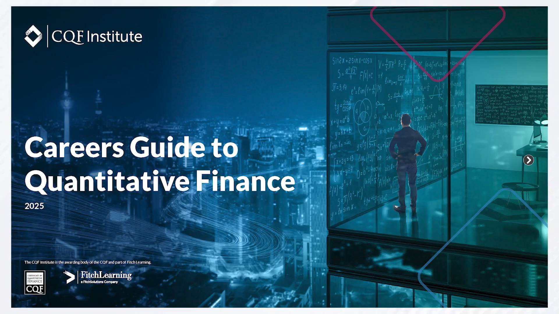 Fitch Learning Launches Annual Careers Guide to Quantitative Finance | CQF