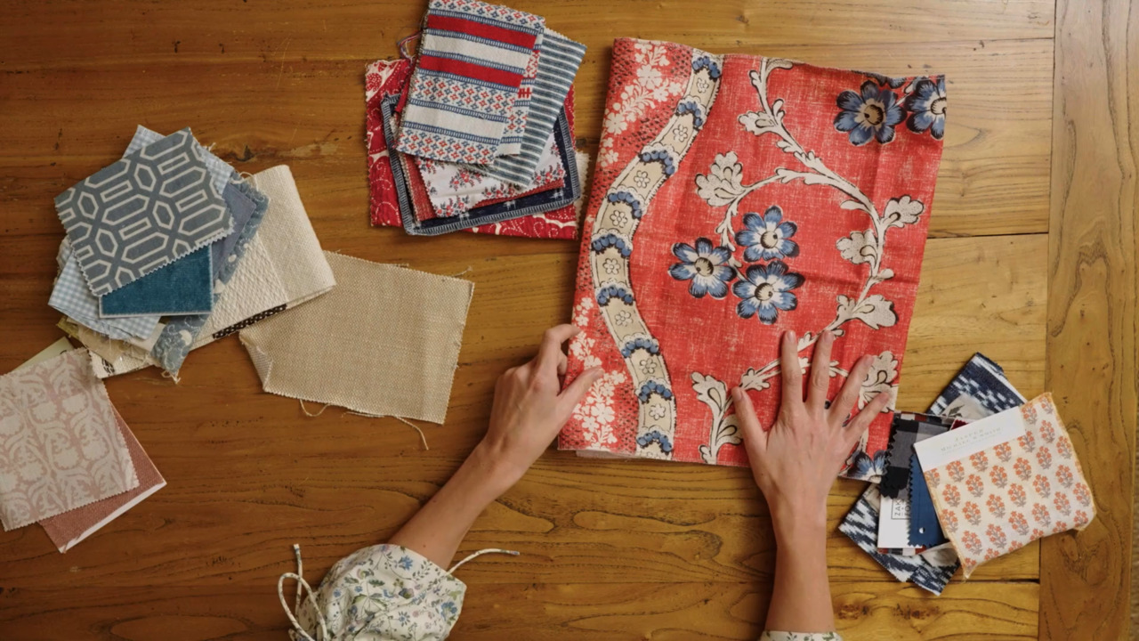 Creating a scheme - Part 4: Pulling fabrics together