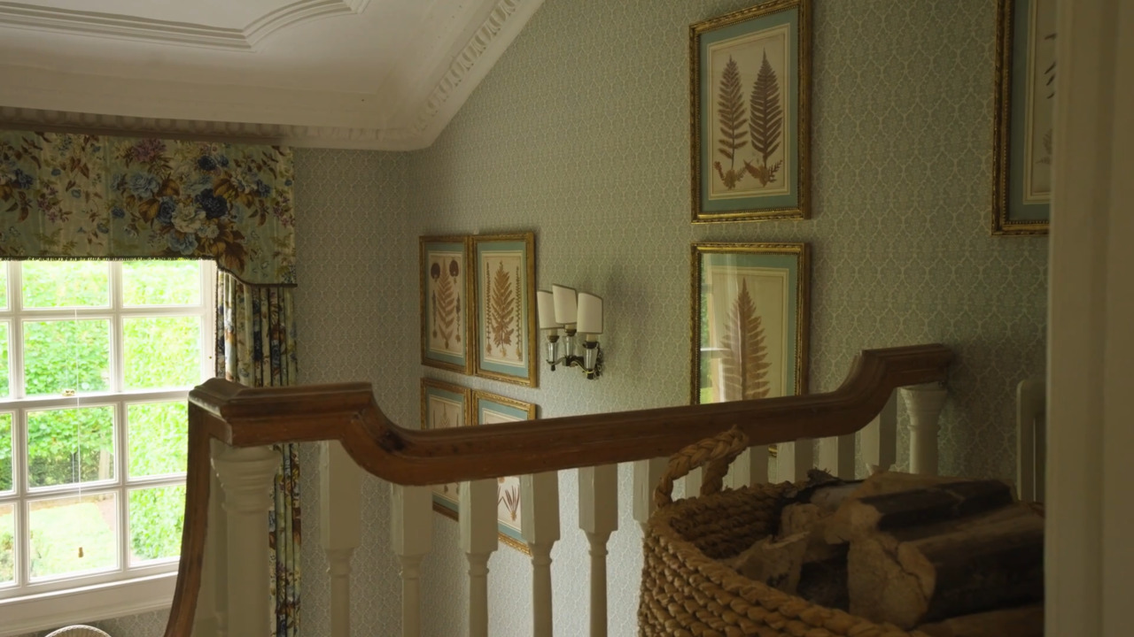 The stair hall