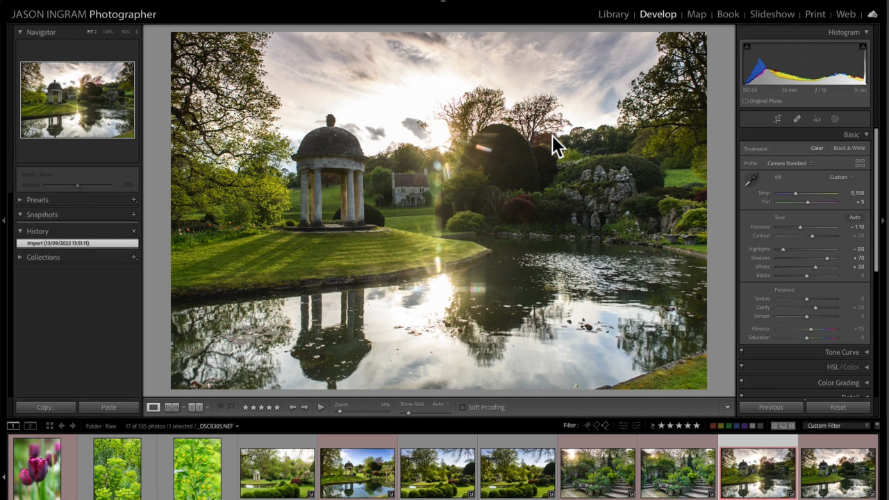 Editing Belcombe Court