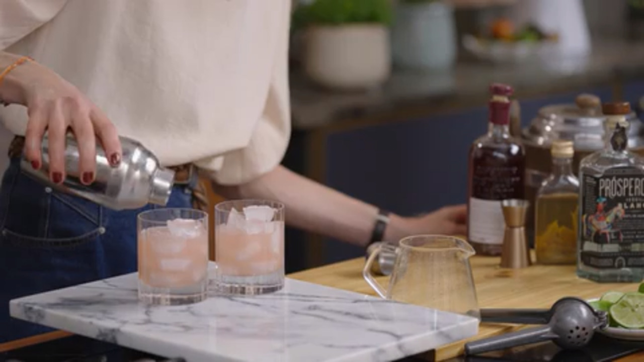 Sloe ginger margarita