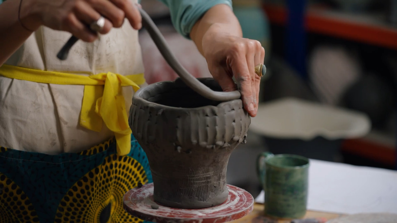 Building the body of the vase
