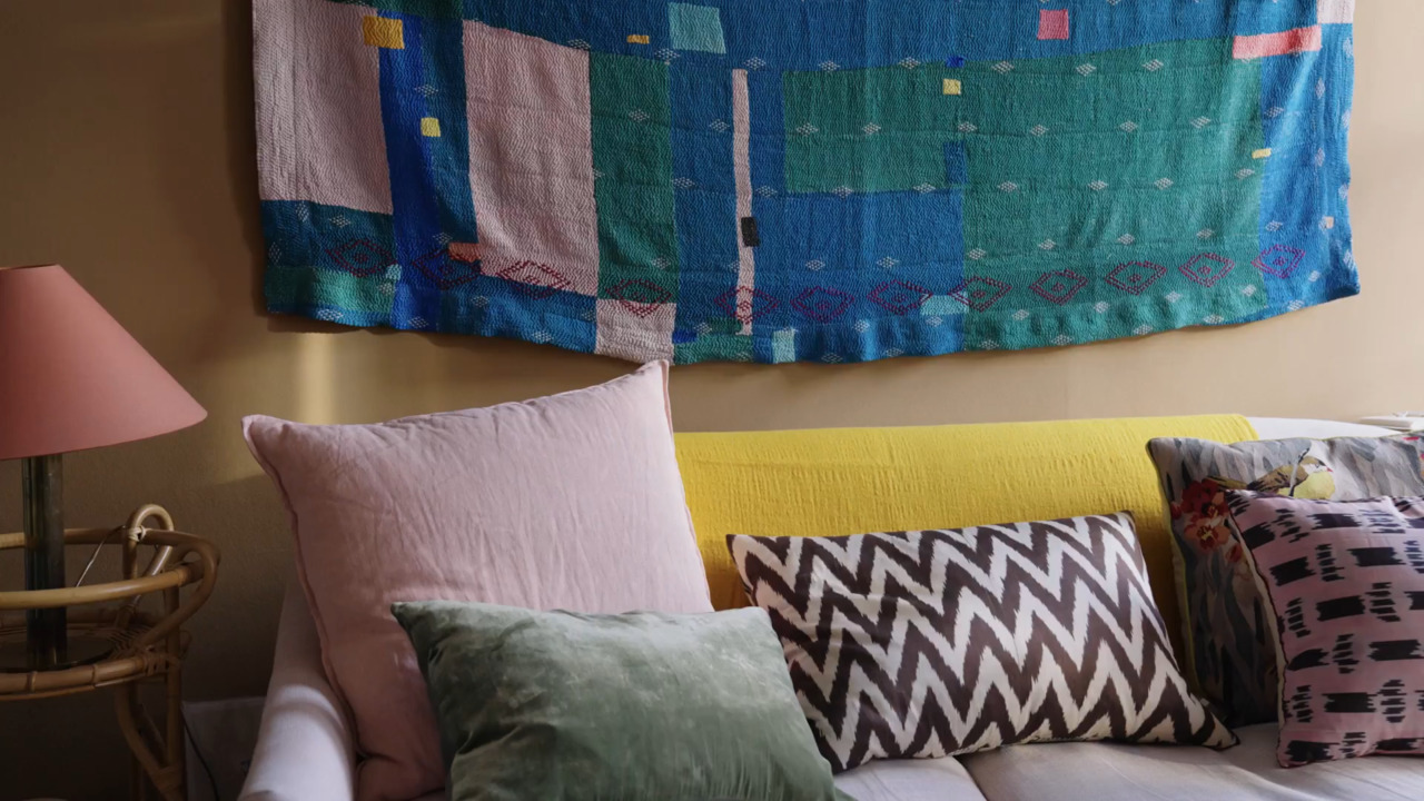 Textiles, cushions and comfort: Styling your sofa