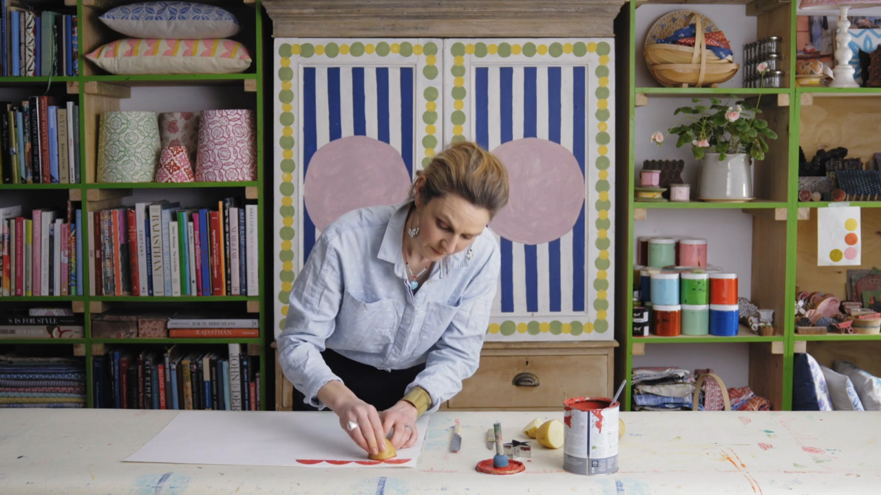 Printing with a potato